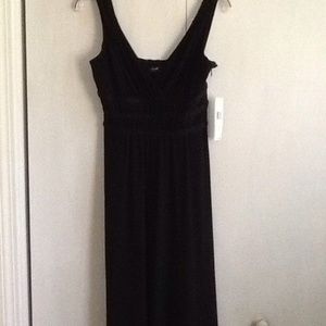 BWNT Anne Klein Sleeveless Black Dress Size 4